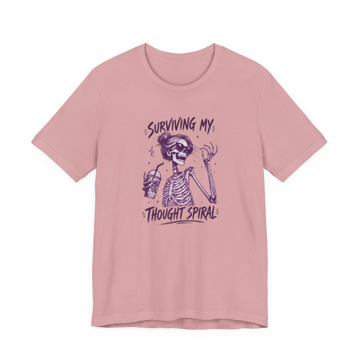Skeleton Woman - Mental Health Awareness Tee Printify