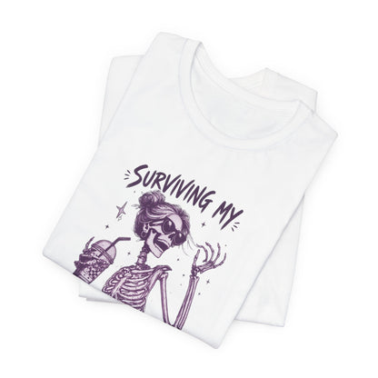 Skeleton Woman - Mental Health Awareness Tee Printify