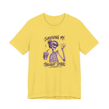 Skeleton Woman - Mental Health Awareness Tee Printify