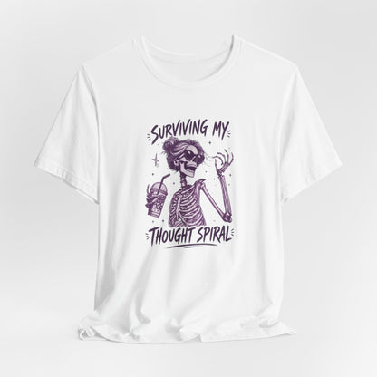 Skeleton Woman - Mental Health Awareness Tee Printify