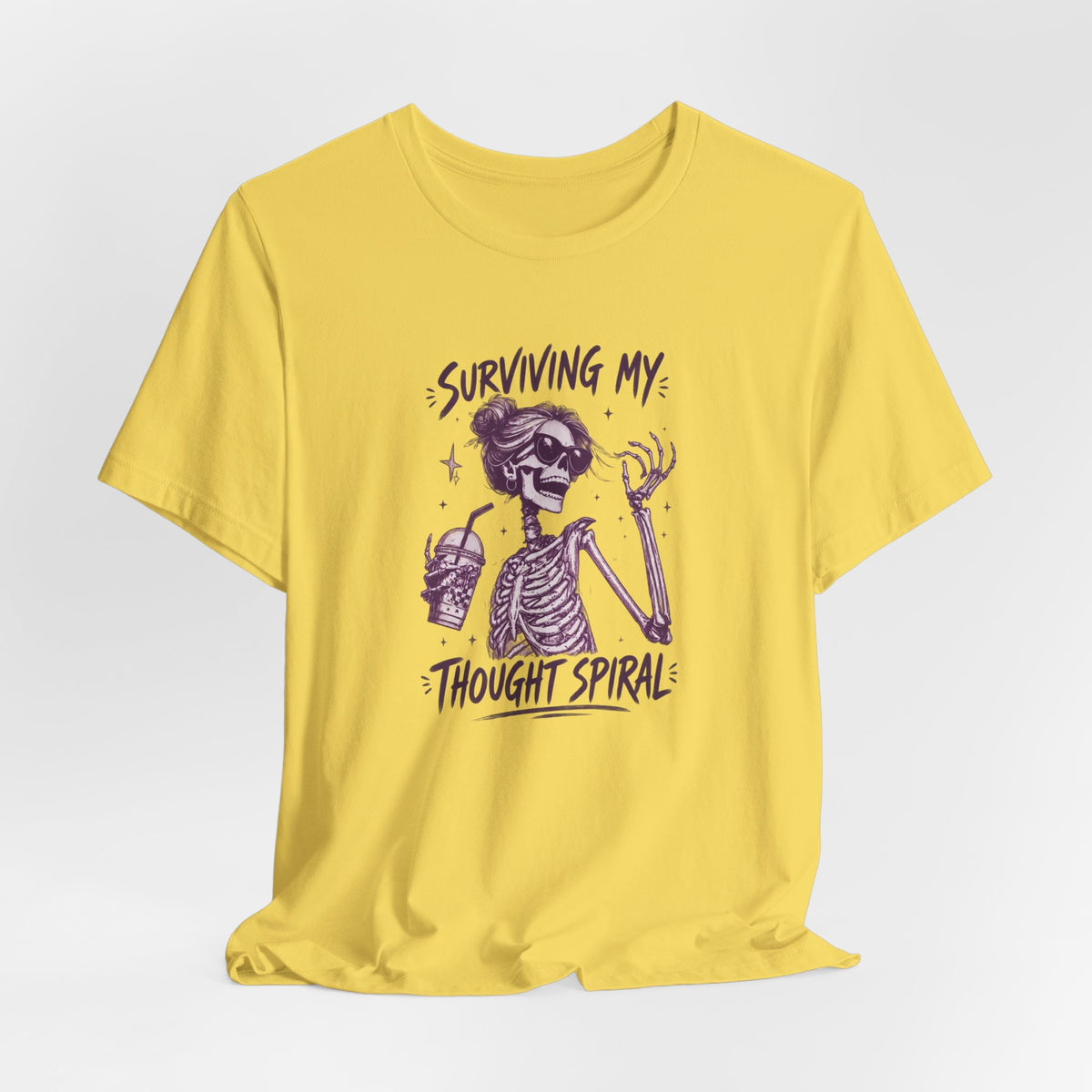 Skeleton Woman - Mental Health Awareness Tee Printify