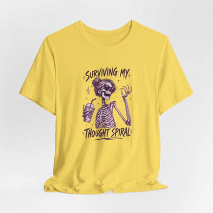 Skeleton Woman - Mental Health Awareness Tee Printify