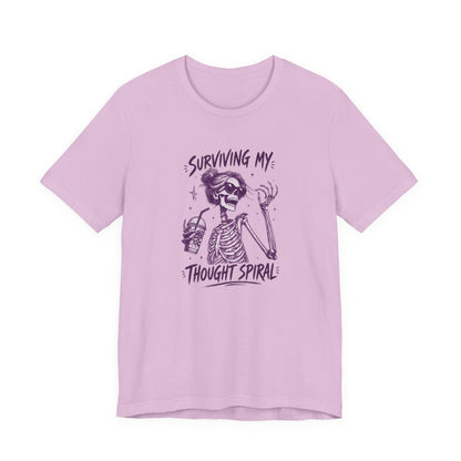 Skeleton Woman - Mental Health Awareness Tee Printify