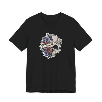 Soft Heart Hard Boundaries - Mental Health Awareness T-Shirt Printify
