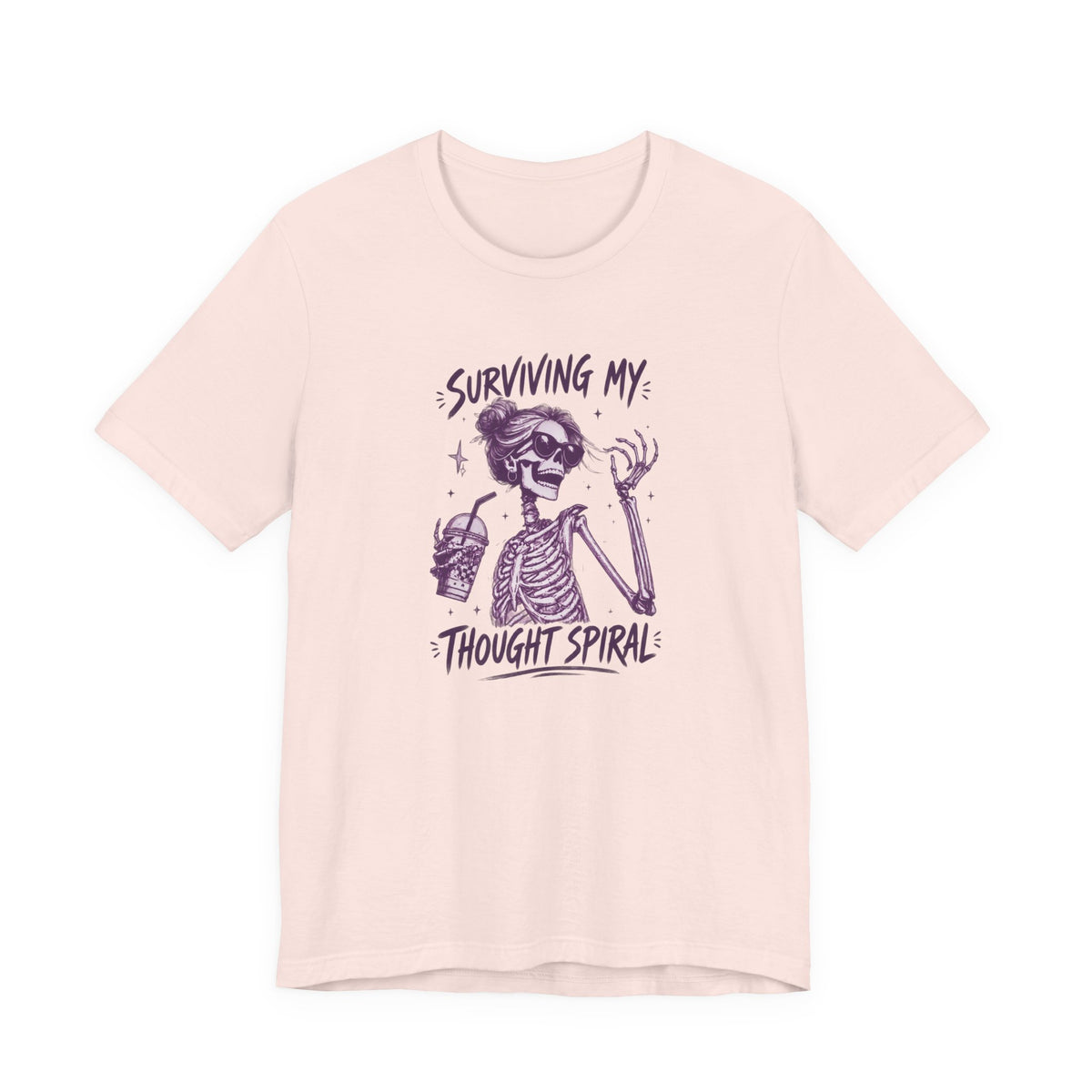 Skeleton Woman - Mental Health Awareness Tee Printify