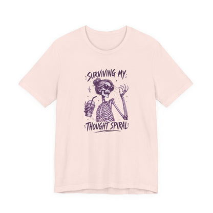 Skeleton Woman - Mental Health Awareness Tee Printify