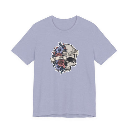 Soft Heart Hard Boundaries - Mental Health Awareness T-Shirt Printify