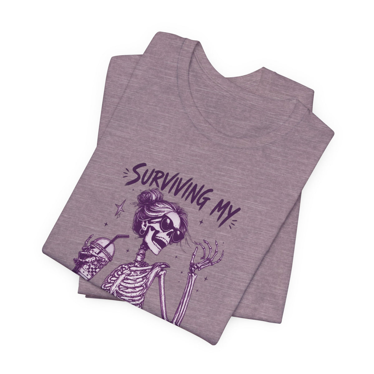 Skeleton Woman - Mental Health Awareness Tee Printify