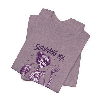 Skeleton Woman - Mental Health Awareness Tee Printify
