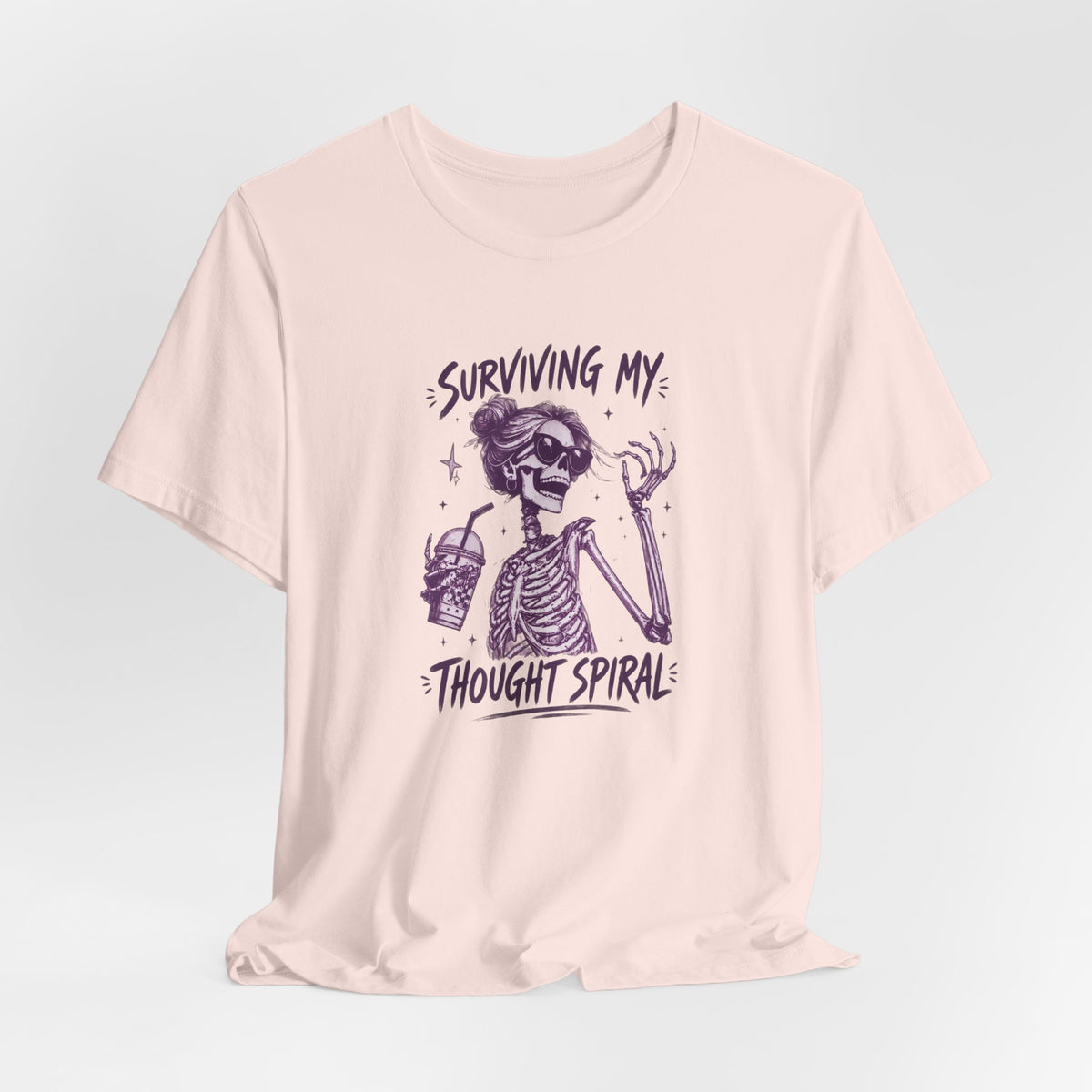 Skeleton Woman - Mental Health Awareness Tee Printify