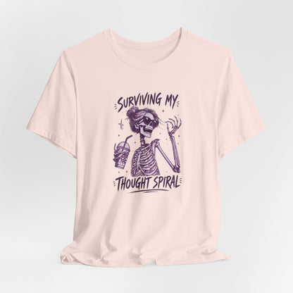 Skeleton Woman - Mental Health Awareness Tee Printify