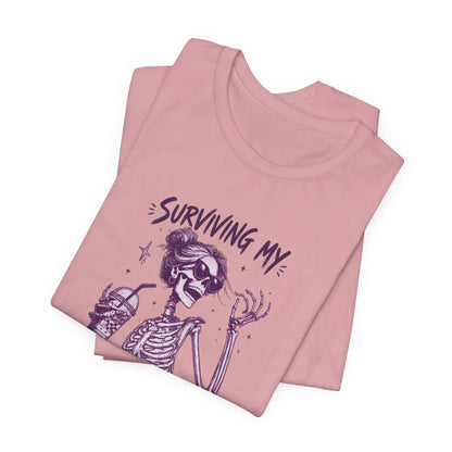 Skeleton Woman - Mental Health Awareness Tee Printify