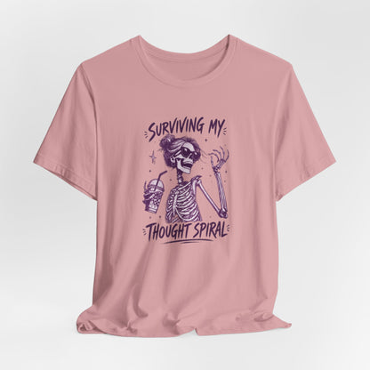Skeleton Woman - Mental Health Awareness Tee Printify