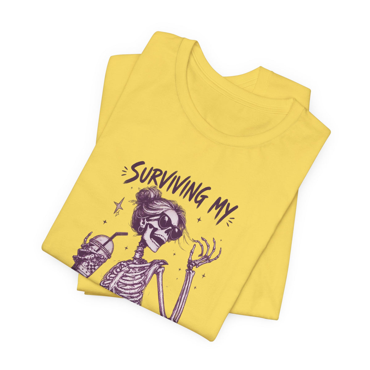 Skeleton Woman - Mental Health Awareness Tee Printify