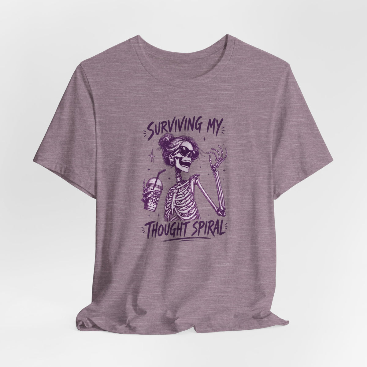 Skeleton Woman - Mental Health Awareness Tee Printify