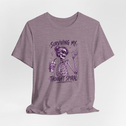 Skeleton Woman - Mental Health Awareness Tee Printify