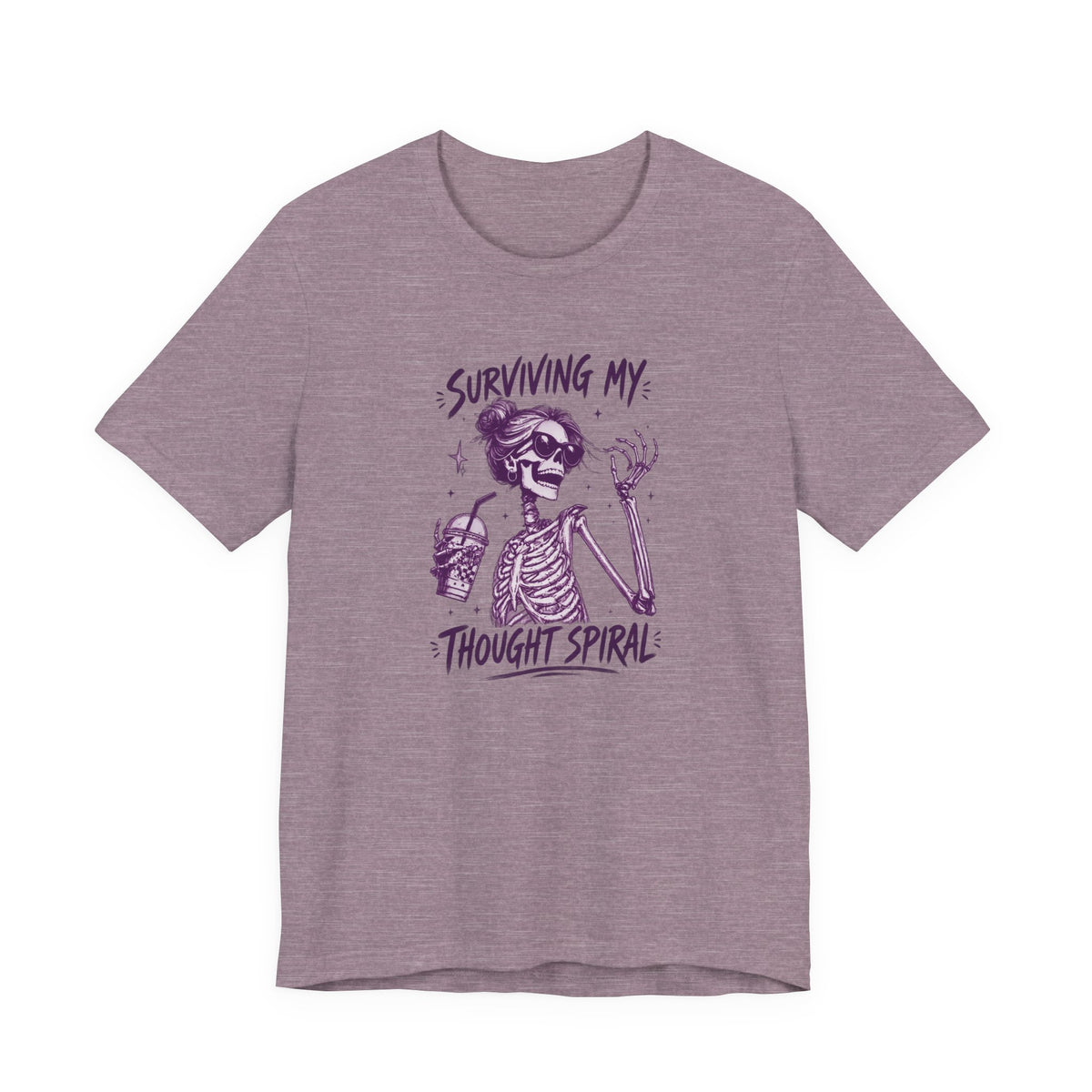 Skeleton Woman - Mental Health Awareness Tee Printify